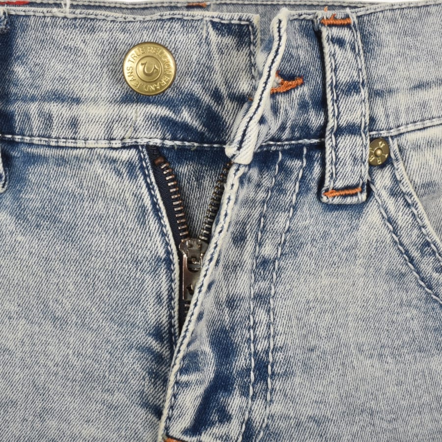 送料無料 新品 TRUE RELIGION RICKY BIG T FLAP36 True Religion Ricky Big T Flap Jeans Light Blue | Mainline Menswear ca